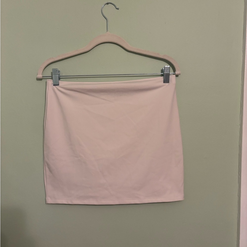 Wild Fable Cream Mini Skirt Size M